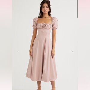 House of CB Pink Midi Dress